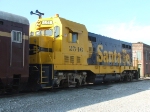 Kentucky Railway Museum. Ex-Indiana Railroad 2546; rebuilt by Cleburne 11/1973.